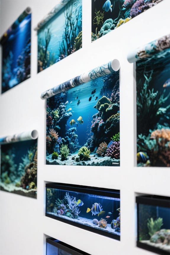 aquarium background film considerations
