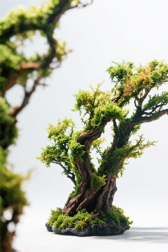 aquarium moss tree considerations