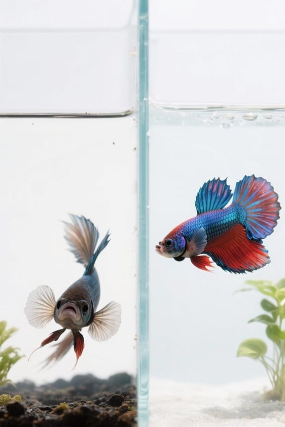 betta fish emotional signs