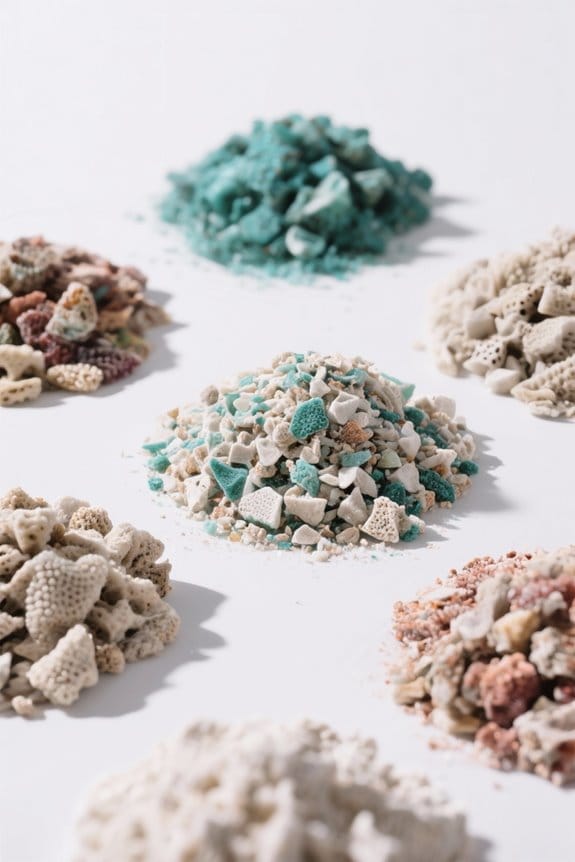 crushed coral substrate guide