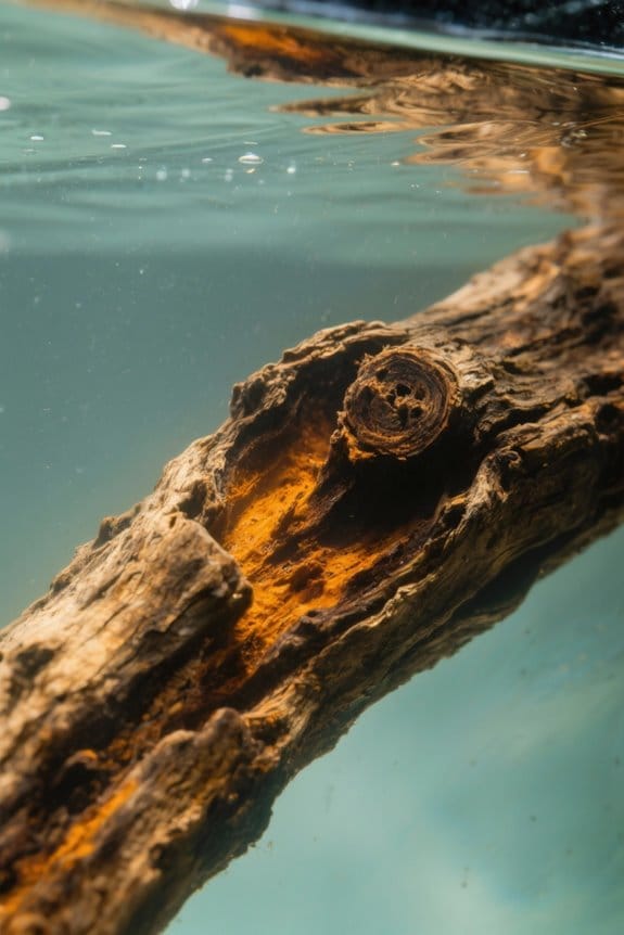 driftwood influences aquarium chemistry