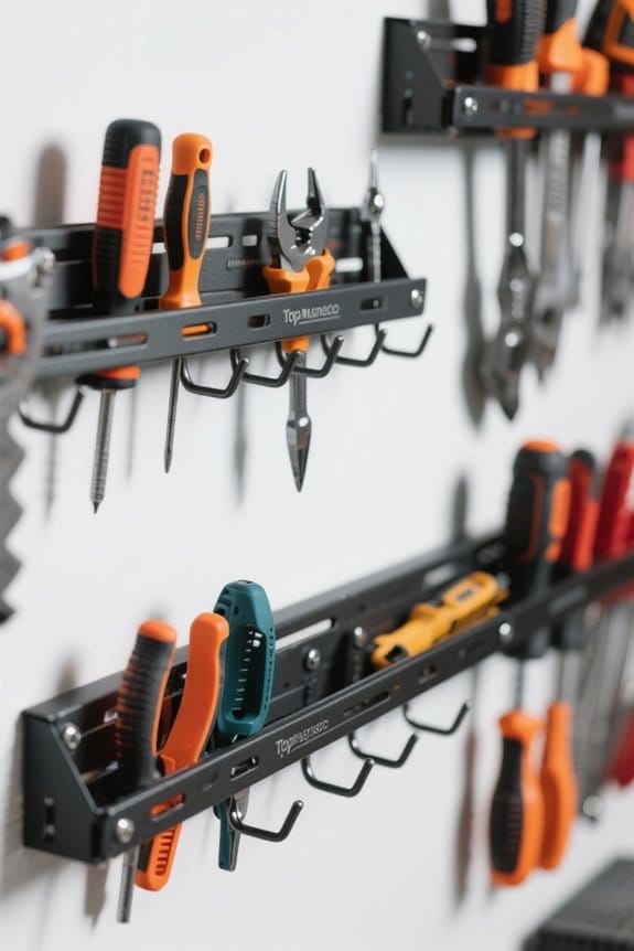 magnetic tool rack considerations