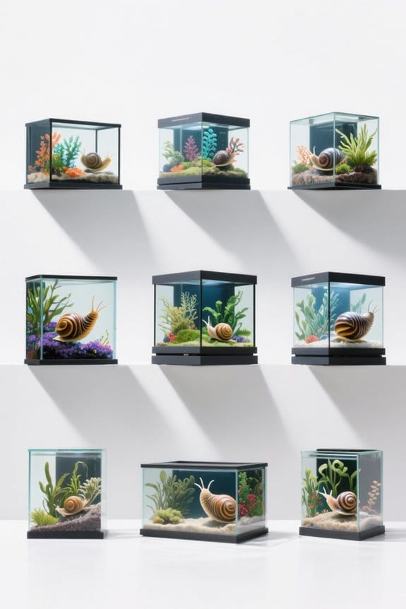 mystery snail aquarium setups