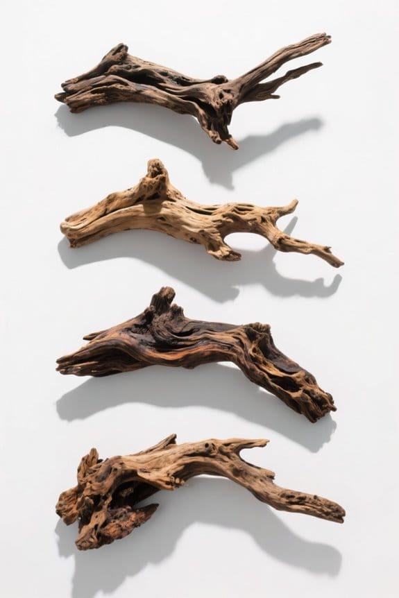 natural driftwood aquarium options