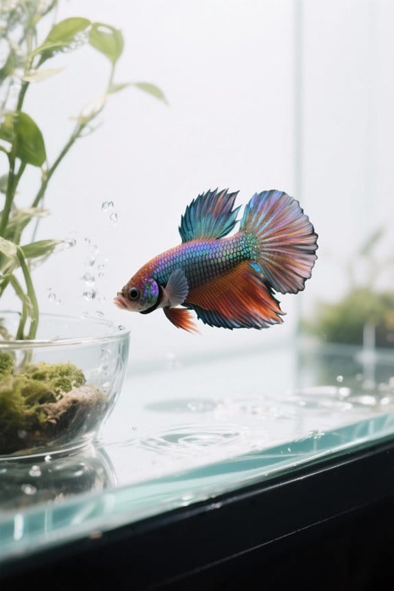 optimal space enhances betta health