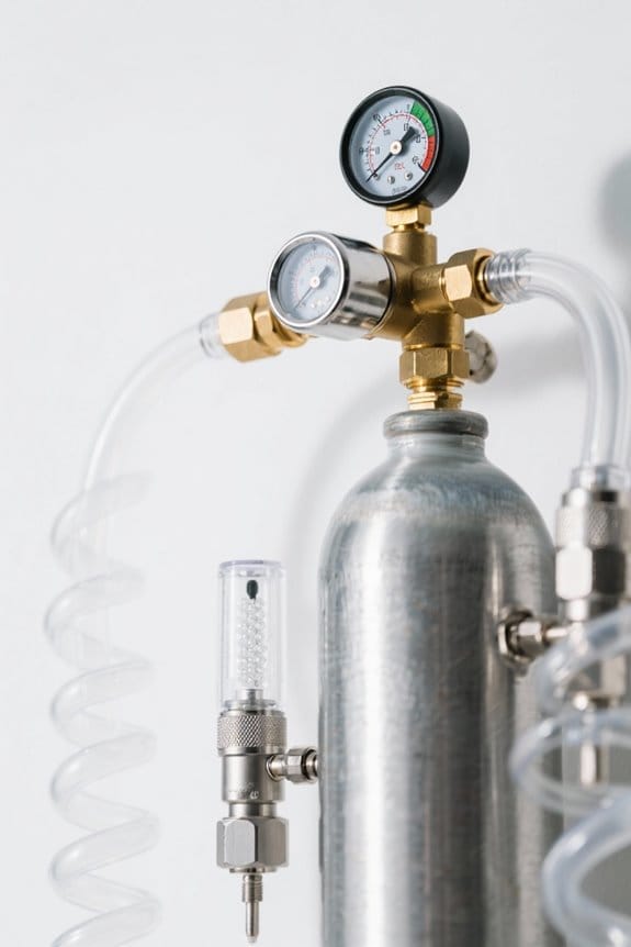 proper co cylinder setup