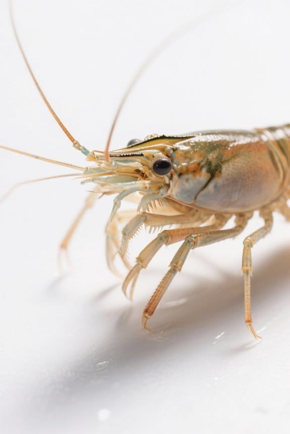 temperature management for shrimp