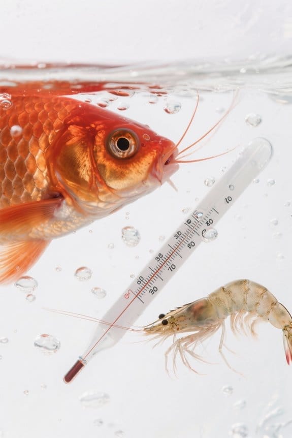 temperature stress in aquatics