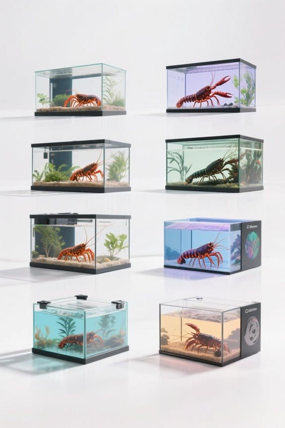 top crayfish aquarium choices