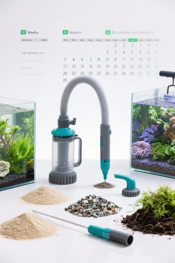 vacuum substrate tank frequency